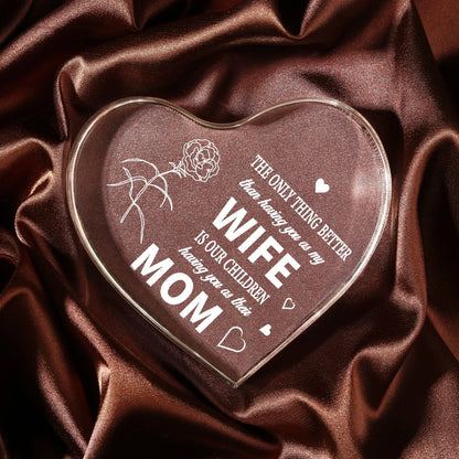 Acrylic Keepsake - Gift for Wife & Mum