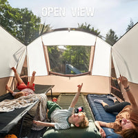 6/8/10 Person Family Camping Tent with Screen Room