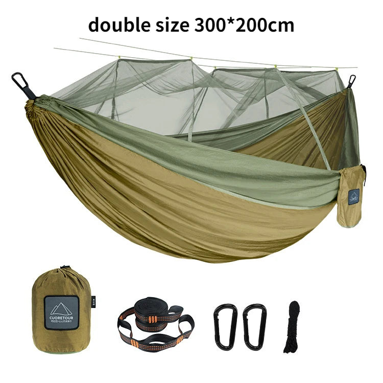 Camping Hammock with Mosquito Net for Outdoor Travel