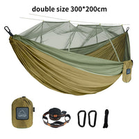 Camping Hammock with Mosquito Net for Outdoor Travel