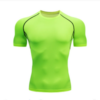 Men's Compression Running Shirt Quick Dry Sports Tee