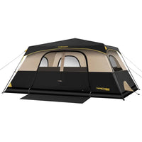 4-10 Person Waterproof Family Cabin Camping Tent