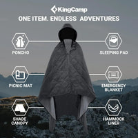 KingCamp Waterproof Hooded Stadium Blanket