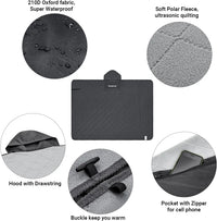 KingCamp Waterproof Hooded Stadium Blanket