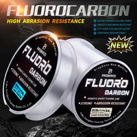 Fluorocarbon Fishing Line – High Abrasion Resistant Monofilament Fishing Wire (100M-500M)