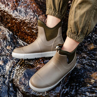 Men’s Heavy Duty Waterproof Rain Boots – Durable Outdoor Fishing & Work Boots