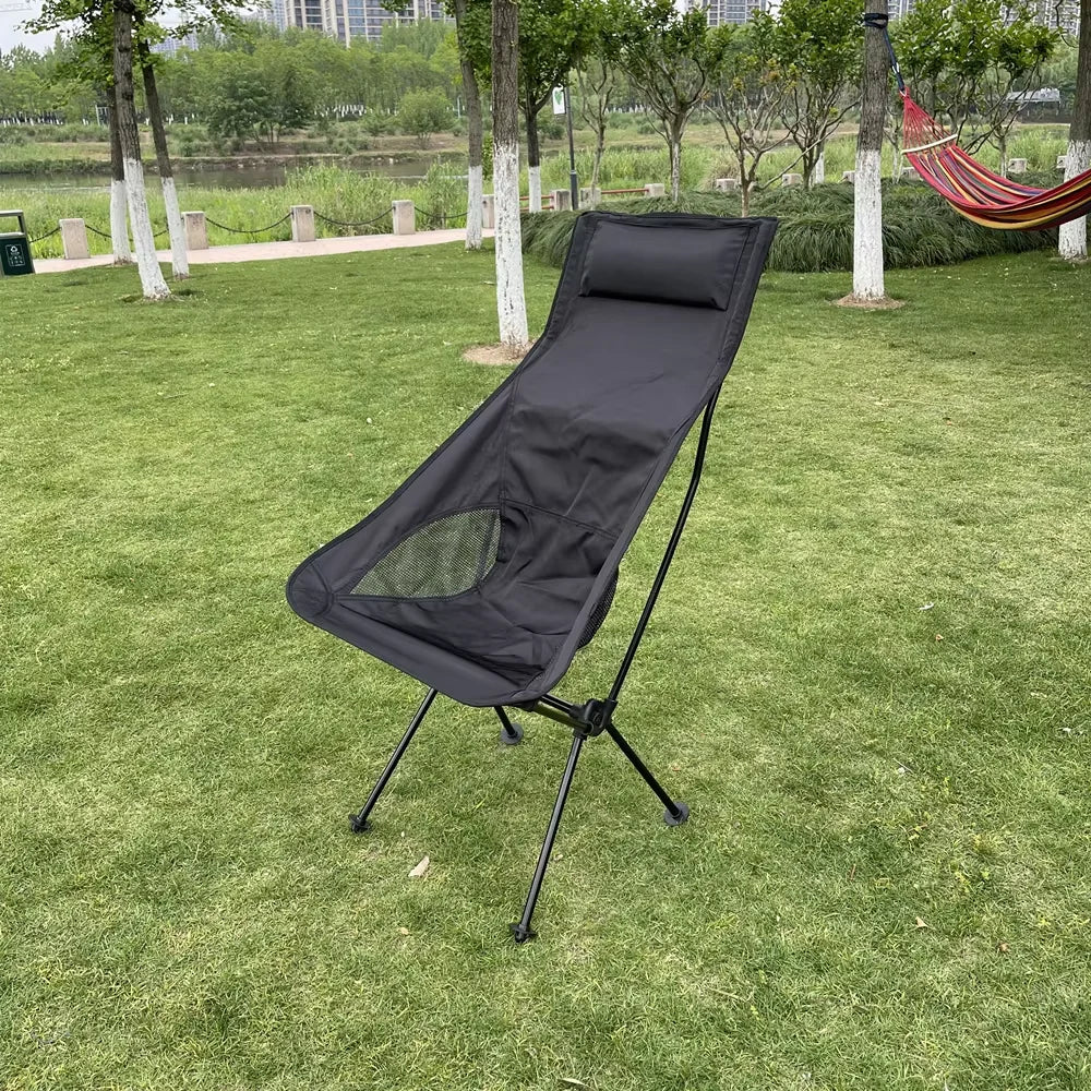 Portable Folding Chair – Ultralight Aluminum for Camping & Hiking | Field to Peak.