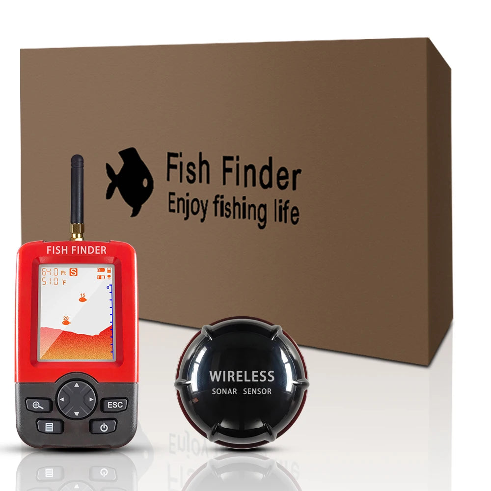 FindFish Portable Wireless Fish Finder XJ01 Sonar Fishing Echo Sounder Detector - Fishing Accessories