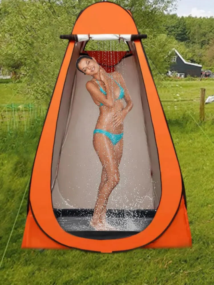 Portable Pop Up Privacy Tent Outdoor Shower Toilet Quick Setup