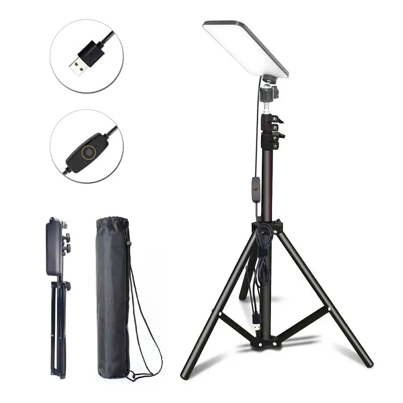 Portable LED Camping Work Light with Tripod Stand