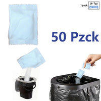 Outdoor Portable Toilet Gel - Absorbent Pee Powder 1-100 Pack