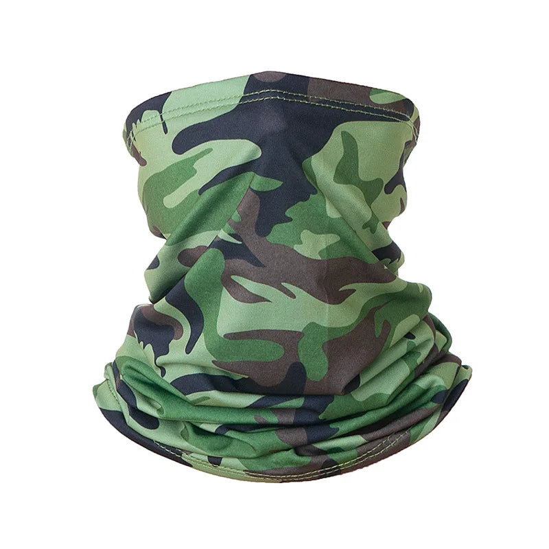 Multifunctional Neck Gaiter Face Mask – Breathable Sun Protection Scarf for Outdoor Sports