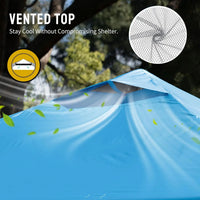 10x10 Pop Up Canopy Tent One Push Setup