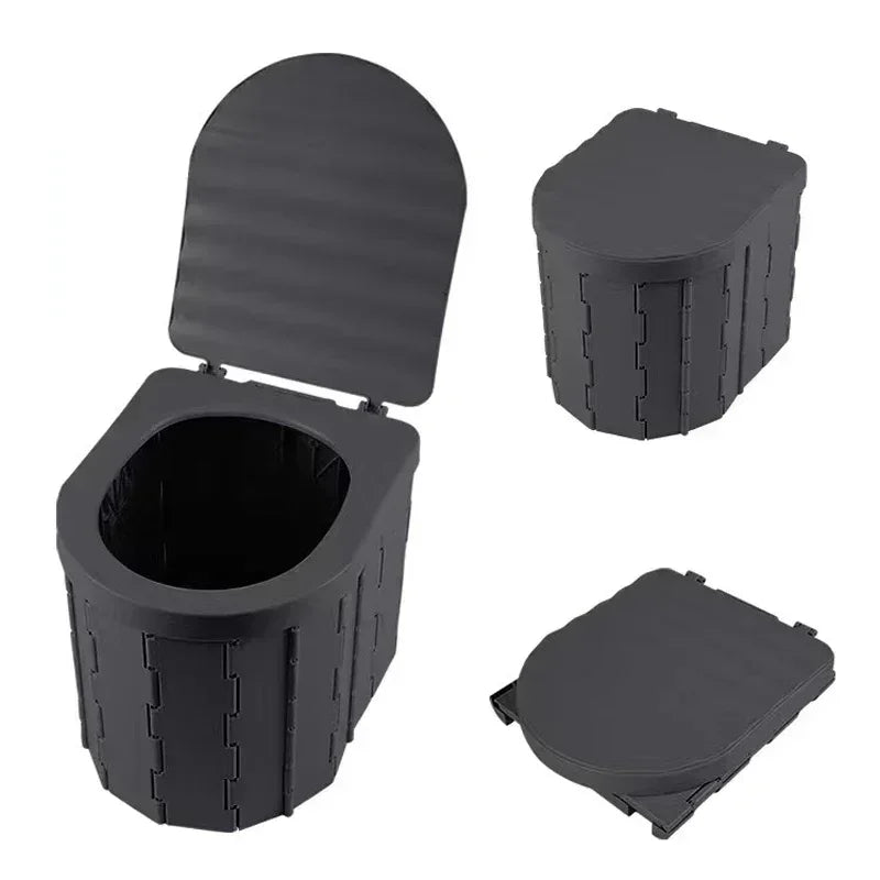 Portable Folding Toilet for Camping & Travel – Lightweight & Durable