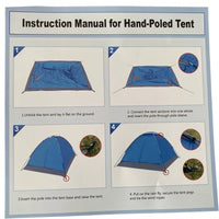 2 Person Ultralight Waterproof Camping Tent