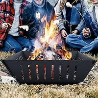 25 Inch Outdoor Fire Pit Wood Burning Campfire Pit