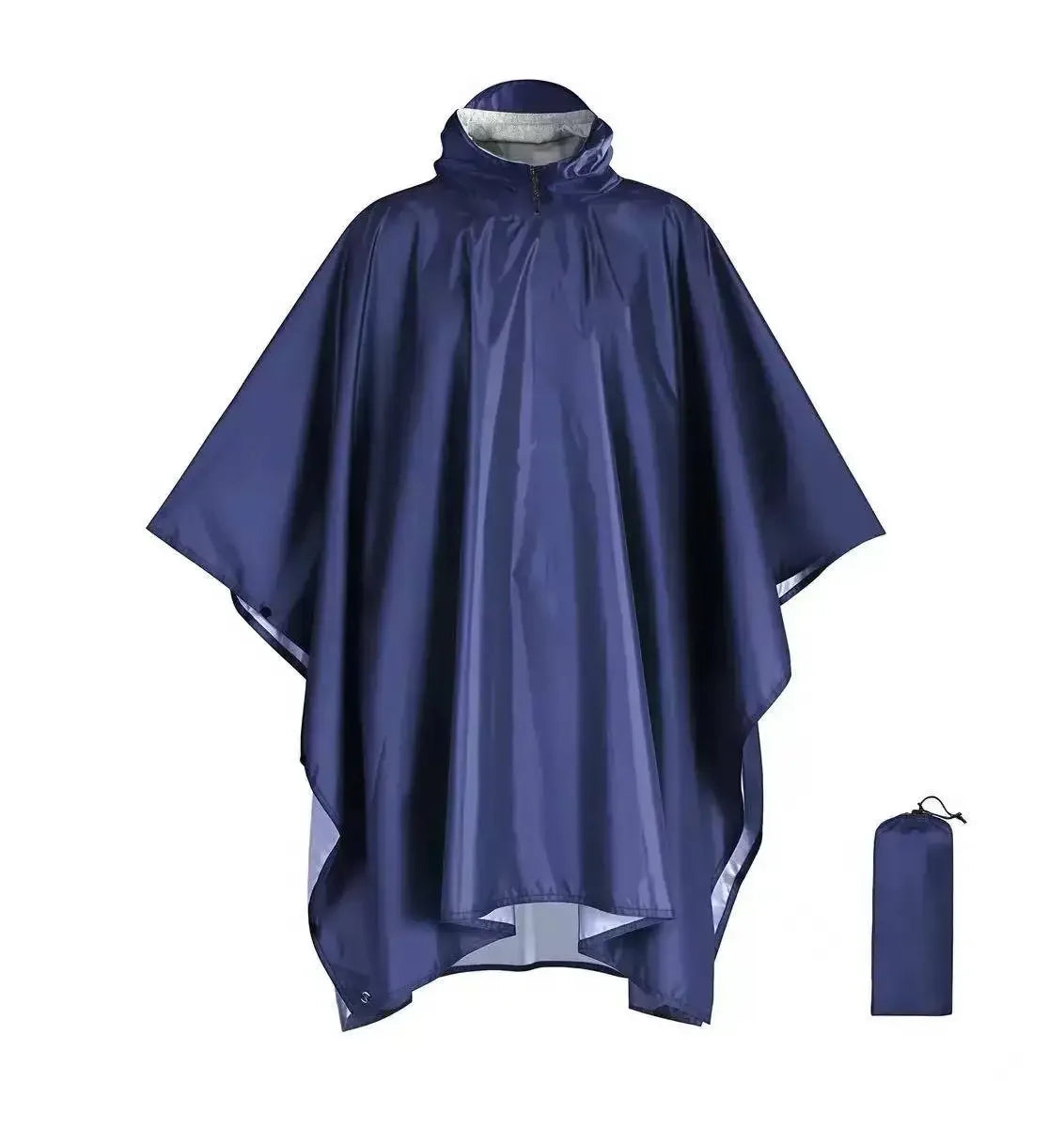 3-in-1 Waterproof Rain Poncho for Camping & Hiking