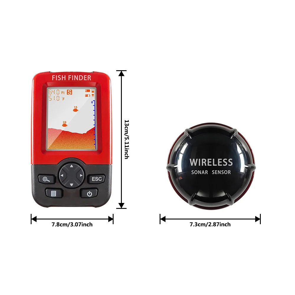 FindFish Portable Wireless Fish Finder XJ01 Sonar Fishing Echo Sounder Detector - Fishing Accessories