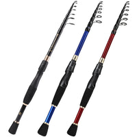 Heavy Duty Carbon Fiber Spinning Fishing Combo – Rod, Reel, Line & Accessories Set