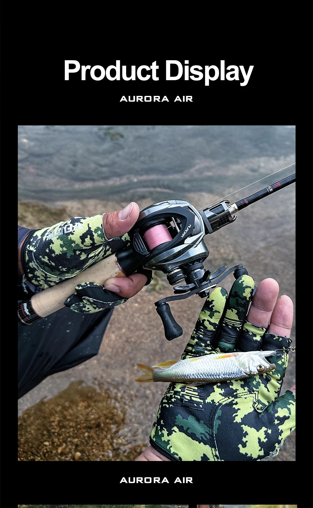 Ultra Lightweight BFS Baitcasting Reel – Aluminum Spool Fishing Reel for Bass & Trout Fishing