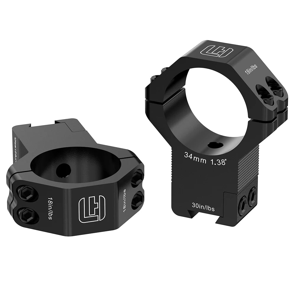 WestHunter 11mm Dovetail Scope Mounts 30MM / 34MM High Profile