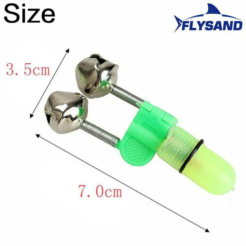 Electronic Fishing Bite Alarm – Loud LED Buzzer Indicator for Day & Night Fishing