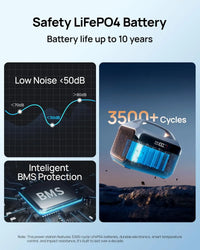 60000mAh Portable Power Station 300W Solar Generator