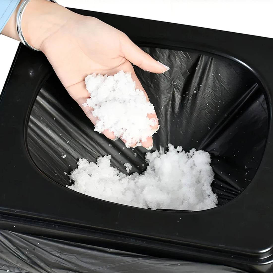 Eco-Friendly Poo Powder Gel for Camping Toilet Waste Disposal