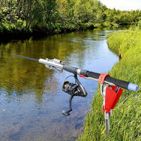 Automatic Spring Fishing Rod Holder – Stainless Steel 1 Pack