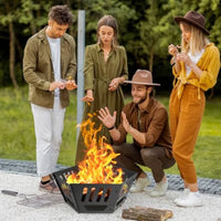 Portable Outdoor Fire Pit for Camping & Backyard