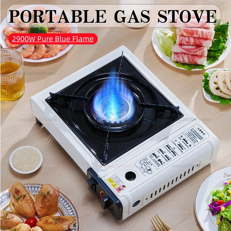 Portable cartridge stove, multi-functional stove,lightweight,suitable for camping,outdoor barbecuing,home cooking and gatherings