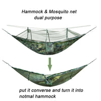 Camping Hammock with Mosquito Net for Outdoor Travel