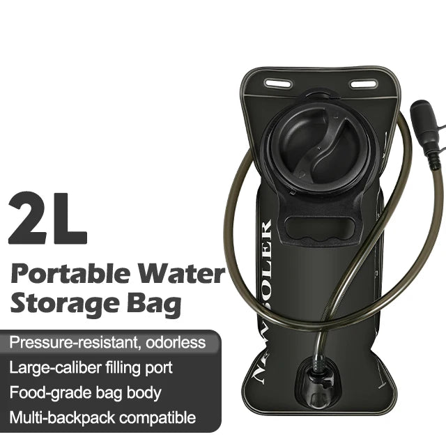 Leakproof Hydration Water Bladder for Hiking & Camping