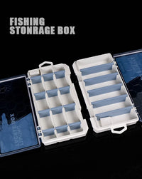 Portable Multifunction Fishing Lure Storage Box – High Capacity Organizer for Hard & Soft Baits