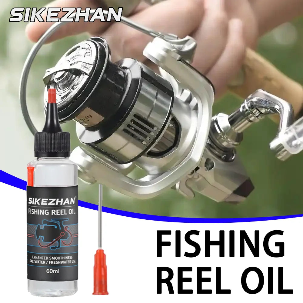 Professional Fishing Reel Oil – Anti-Rust Lubricant for Bearings & Fishing Gears