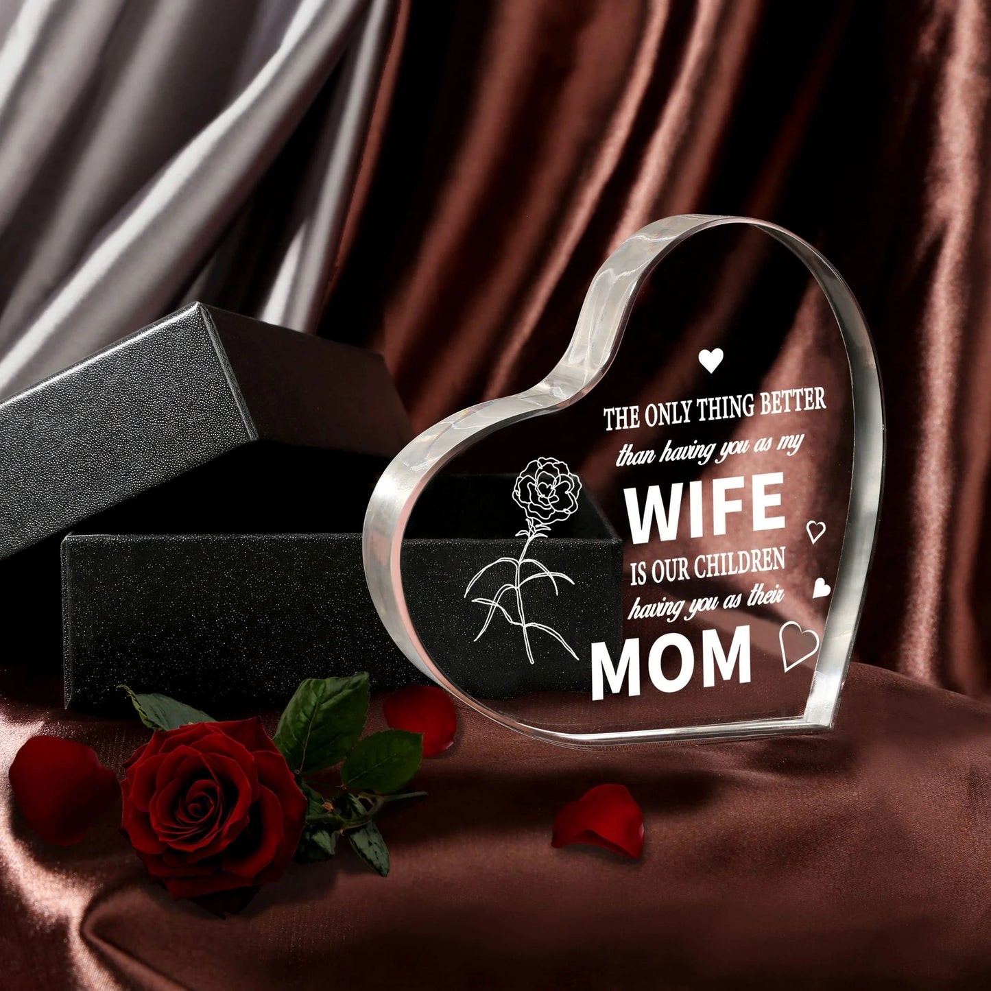 Acrylic Keepsake - Gift for Wife & Mum