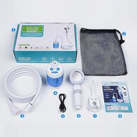Rechargeable Portable Camping Shower Pump with Display