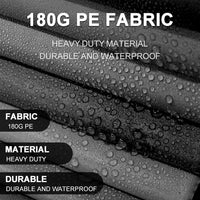 10x20 Heavy Duty Carport Canopy Replacement Cover
