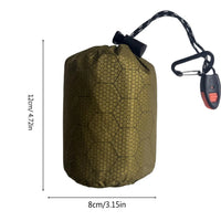 Waterproof Thermal Emergency Sleeping Bag - Portable Survival Bivy Sack | Field to Peak.