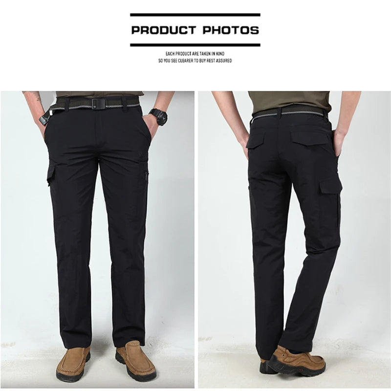 Lightweight Waterproof Tactical Cargo Pants