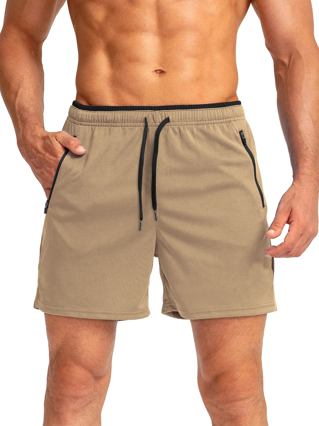 Men’s Performance Fishing Shorts – Breathable Quick Dry Outdoor Shorts for Camping, Running & Beachwear