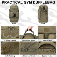 LQARMY 30L 50L 80L Tactical Backpack for Hiking & Travel | Field to Peak.
