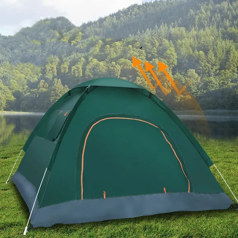 2-3 Person Outdoor Pop Up Tent – Waterproof Automatic Camping Tent
