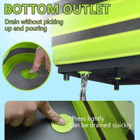 Foldable Camping Basin with Sink & Storage Organizer