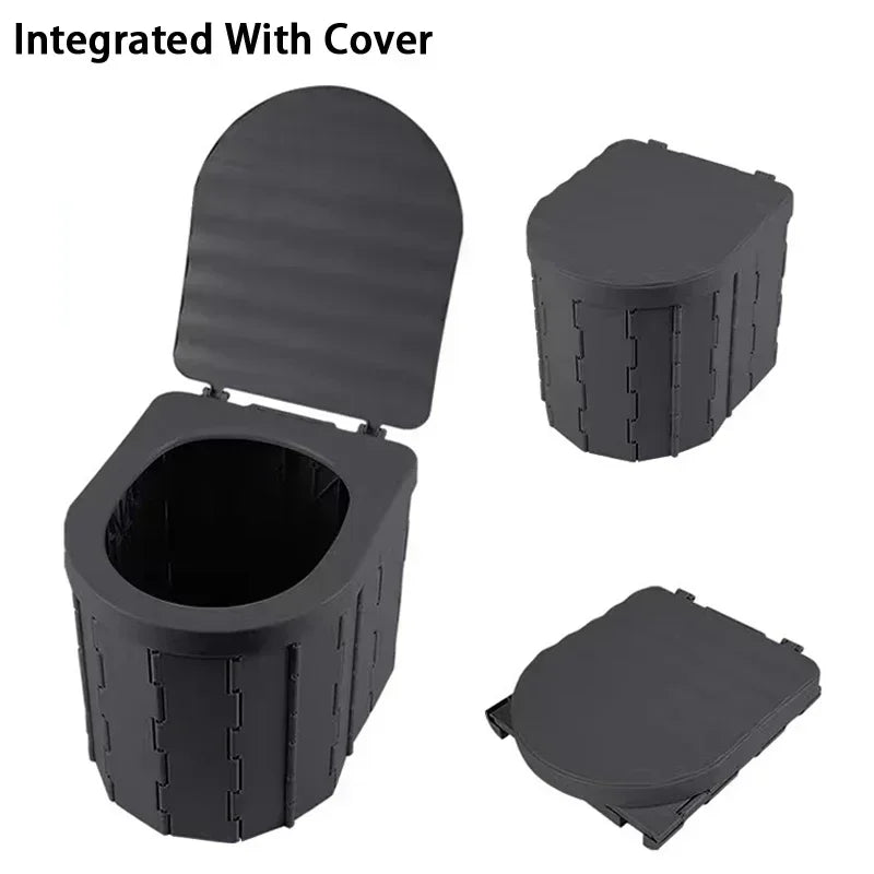 Portable Folding Toilet for Camping & Travel – Lightweight & Durable