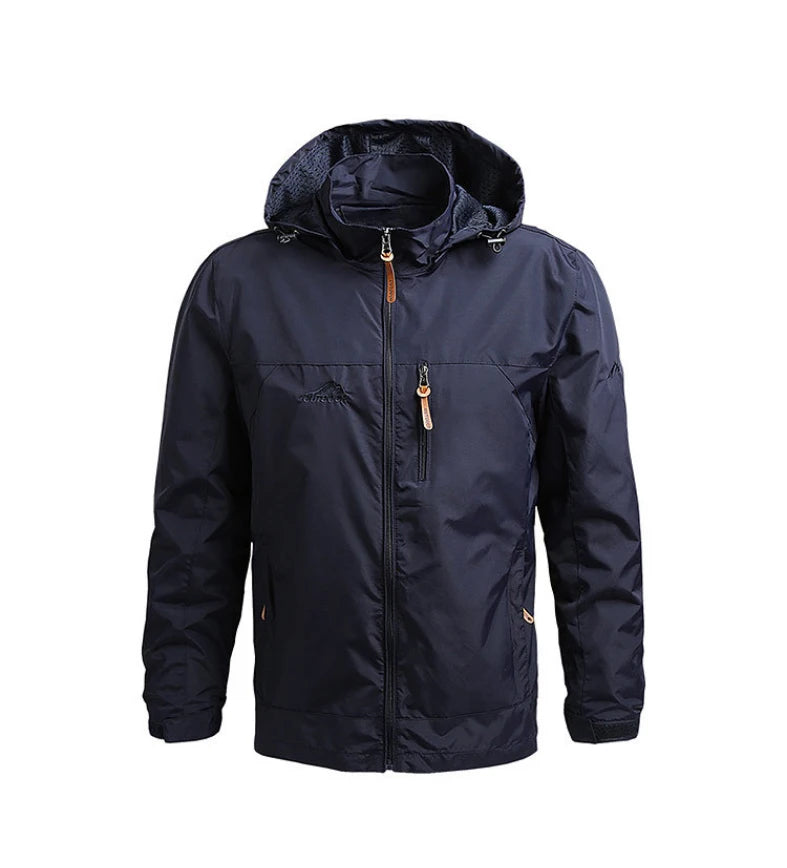 Waterproof Windbreaker Jacket for Hiking & Fishing
