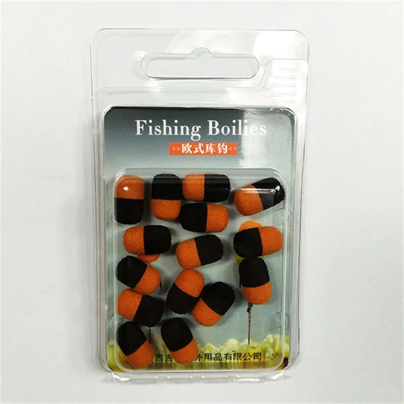 Floating Boilies Carp Fishing Bait Set – High Buoyancy Hair Rig Fishing Baits (15PCS)