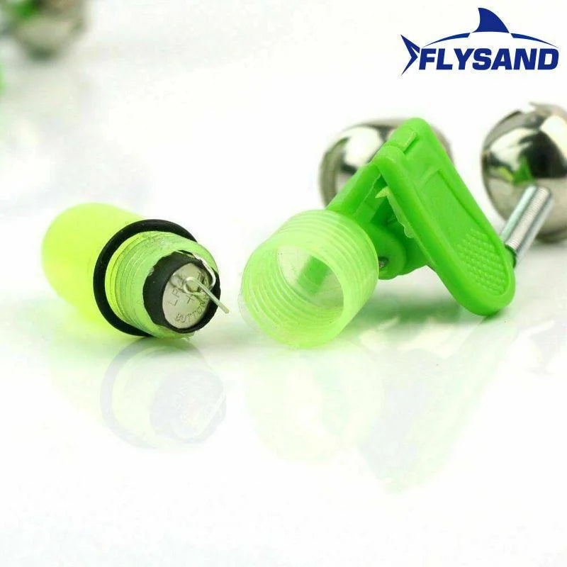 Electronic Fishing Bite Alarm – Loud LED Buzzer Indicator for Day & Night Fishing
