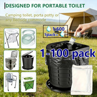 Camping Toilet Waste Gel Powder for Easy Disposal