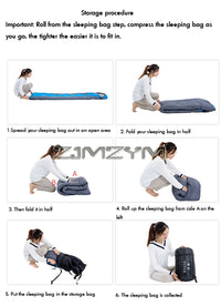 Wearable Sleeping Bag Hooded Camping Blanket